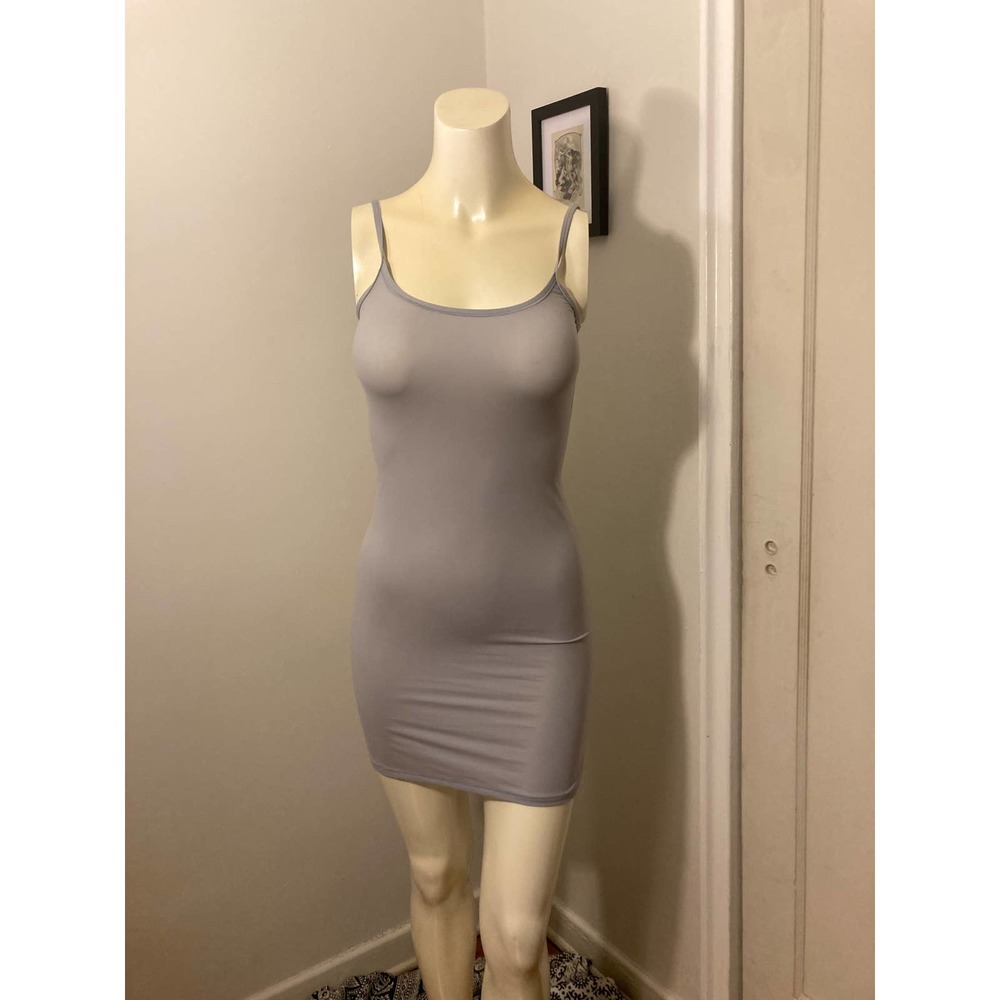 Skims Moonstone Fits Everybody Slip Mini Bodycon Dress Size Medium
